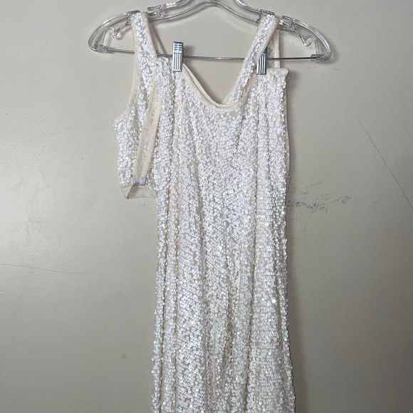 White sequin crop top and - Picture 2 of 2